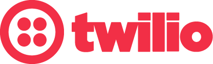 Twilio log in red